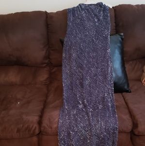 Blue and Silver Dress